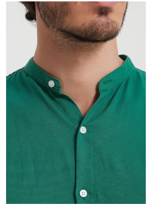 Camisa con cuello mao Kebello - Kiabi
