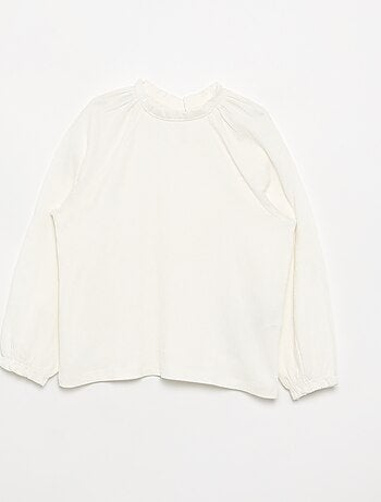 Camisa con efecto blusa