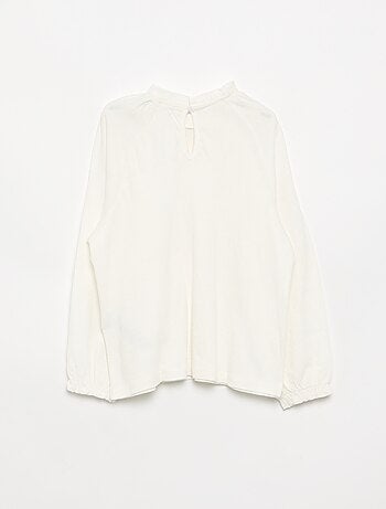 Camisa con efecto blusa