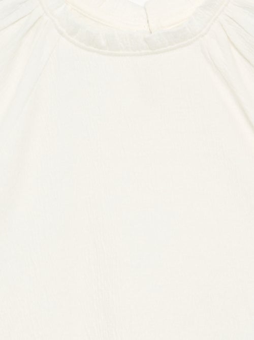 Camisa con efecto blusa - Kiabi