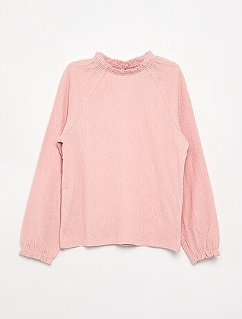 Camisa con efecto blusa