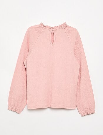 Camisa con efecto blusa