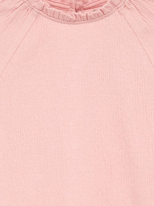 Camisa con efecto blusa - Kiabi