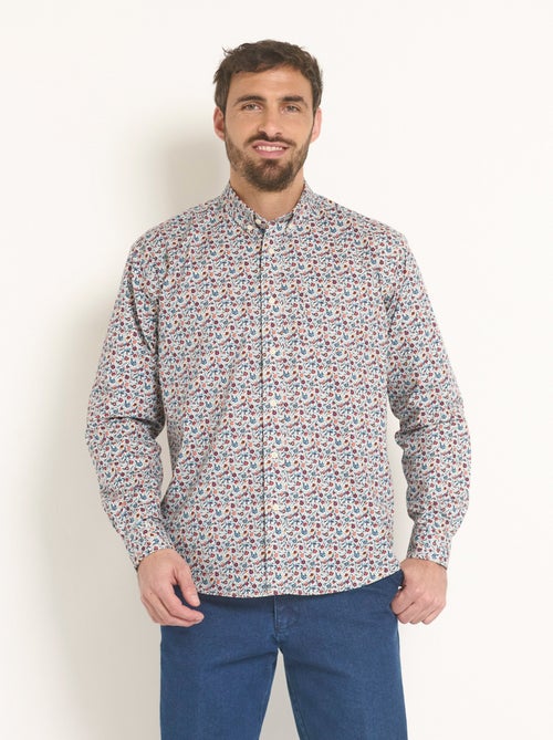 Camisa con estampado floral elegante - Afibel - Kiabi