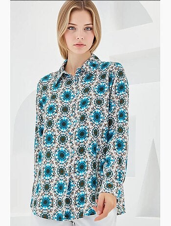 Camisa con estampado gráfico bdart