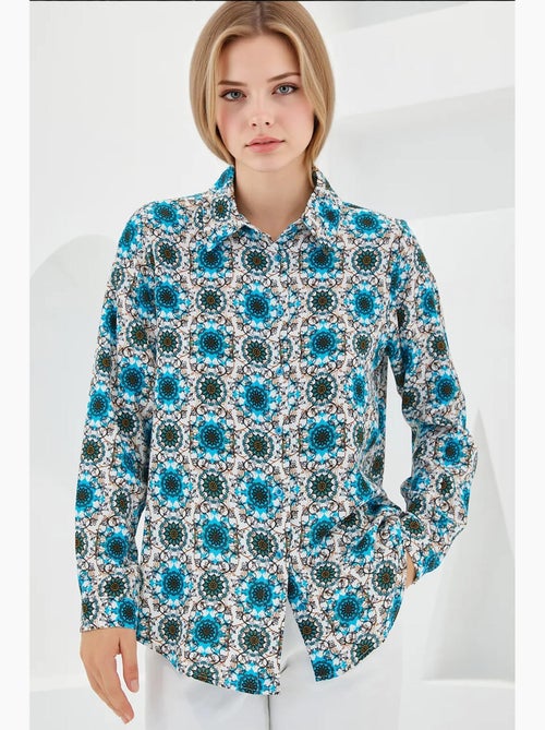 Camisa con estampado gráfico bdart - Kiabi Camisa con estampado gráfico bdart - Kiabi