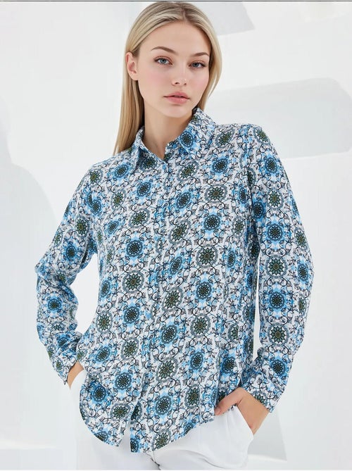Camisa con estampado gráfico bdart - Kiabi Camisa con estampado gráfico bdart - Kiabi
