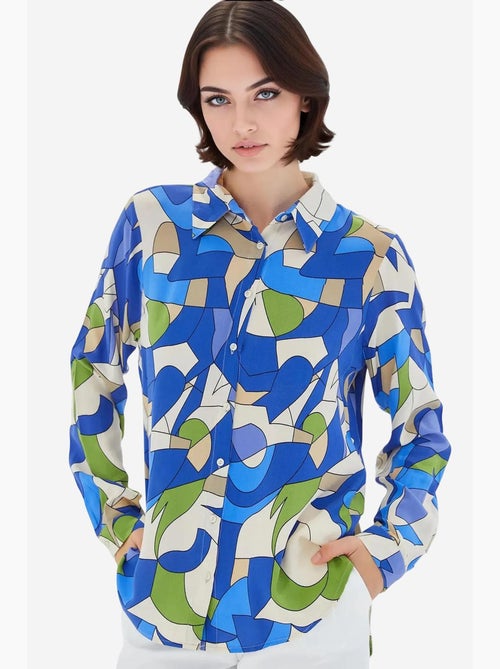 Camisa con estampado gráfico bdart - Kiabi Camisa con estampado gráfico bdart - Kiabi