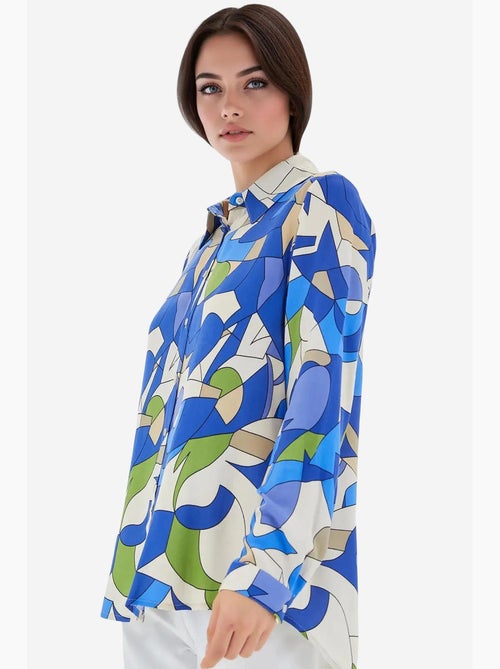 Camisa con estampado gráfico bdart - Kiabi Camisa con estampado gráfico bdart - Kiabi