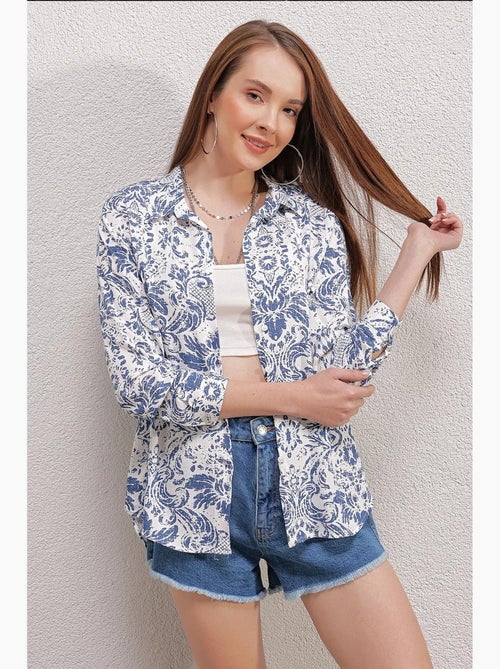 Camisa con estampado gráfico bdart - Kiabi Camisa con estampado gráfico bdart - Kiabi