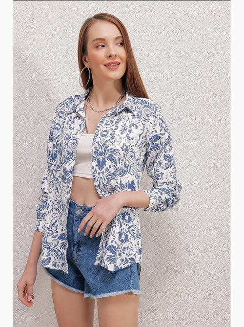 Camisa con estampado gráfico bdart - Kiabi Camisa con estampado gráfico bdart - Kiabi
