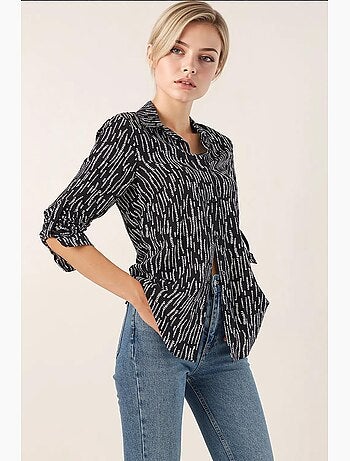 Camisa con estampado gráfico bdart