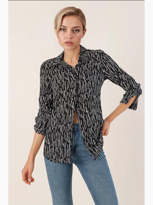 Camisa con estampado gráfico bdart - Kiabi Camisa con estampado gráfico bdart - Kiabi