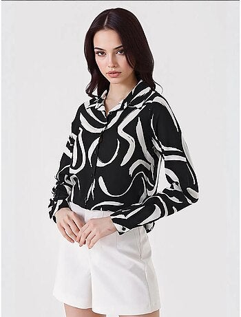 Camisa con estampado gráfico bdart