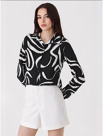 Camisa con estampado gráfico bdart