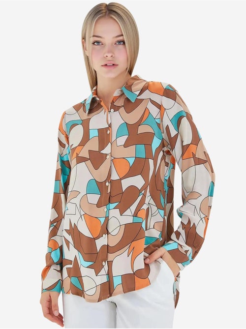 Camisa con estampado gráfico bdart - Kiabi Camisa con estampado gráfico bdart - Kiabi
