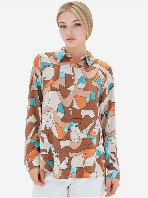 Camisa con estampado gráfico bdart - Kiabi Camisa con estampado gráfico bdart - Kiabi