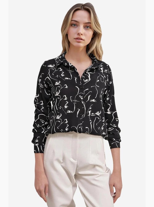 Camisa con estampado gráfico bdart - Kiabi Camisa con estampado gráfico bdart - Kiabi
