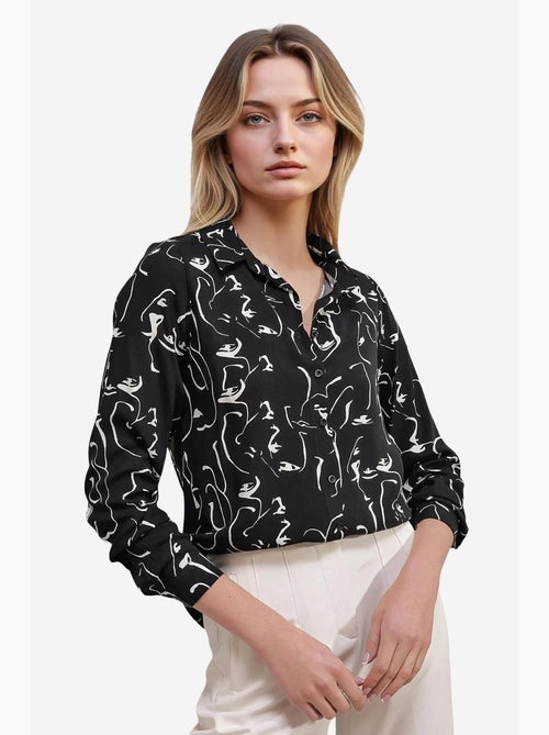 Camisa con estampado gráfico bdart - Kiabi Camisa con estampado gráfico bdart - Kiabi