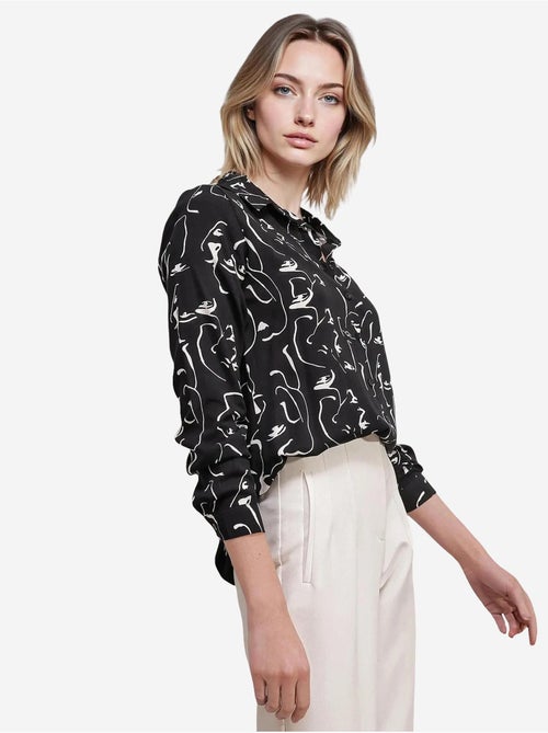 Camisa con estampado gráfico bdart - Kiabi Camisa con estampado gráfico bdart - Kiabi