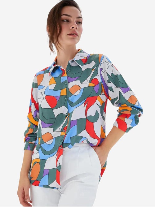 Camisa con estampado gráfico bdart - Kiabi Camisa con estampado gráfico bdart - Kiabi