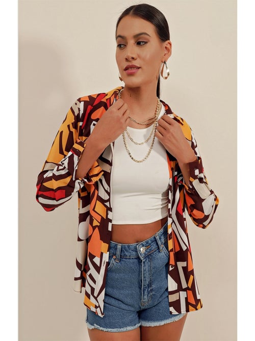 Camisa con estampado gráfico - Kiabi