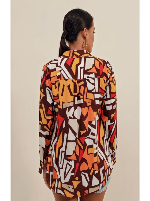 Camisa con estampado gráfico - Kiabi