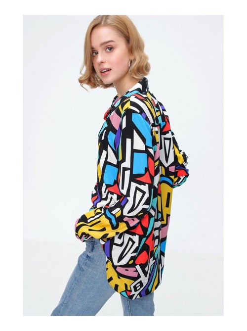 Camisa con estampado gráfico - Kiabi