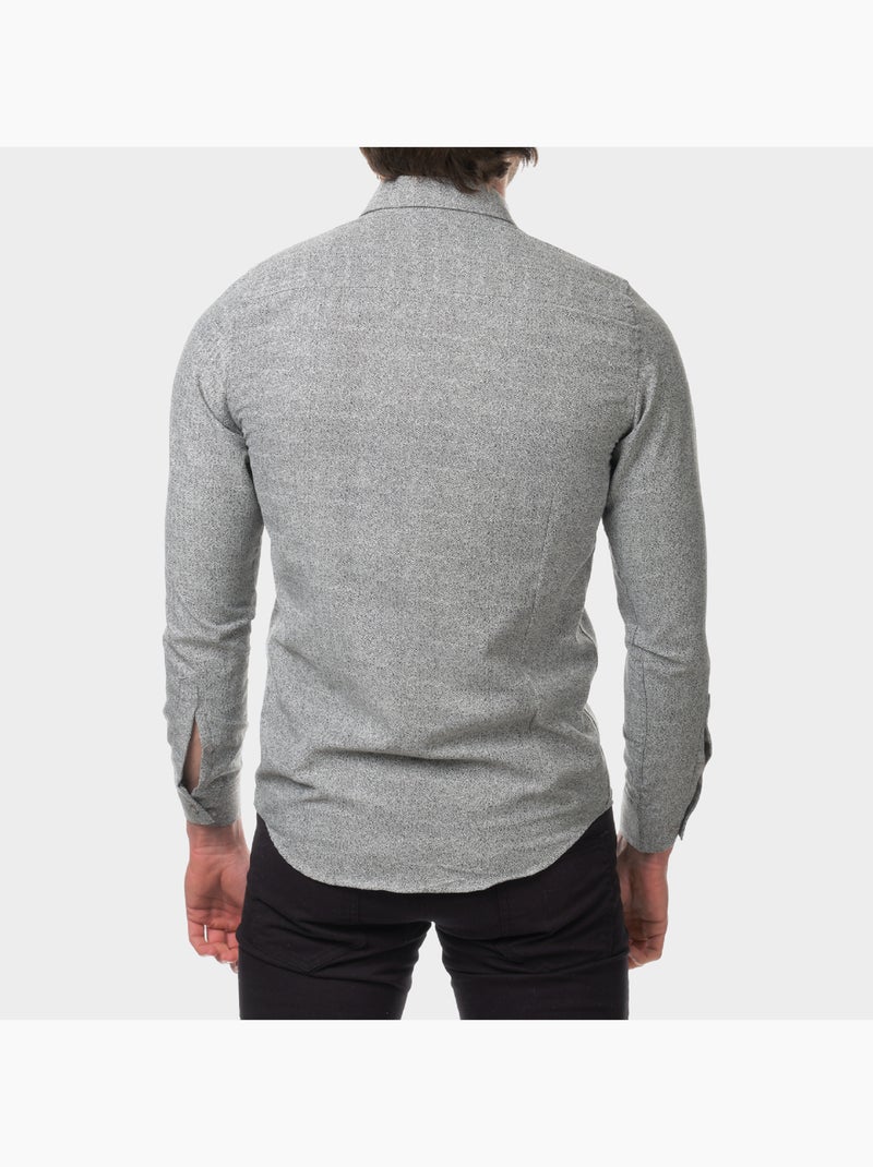 Camisa con estampado Negro - Kiabi
