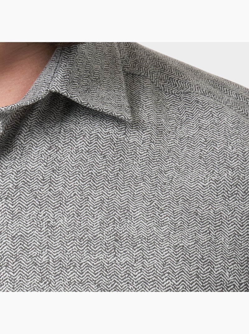 Camisa con estampado Negro - Kiabi