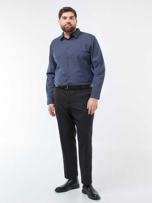 Camisa con estampado regular de algodón - Kiabi