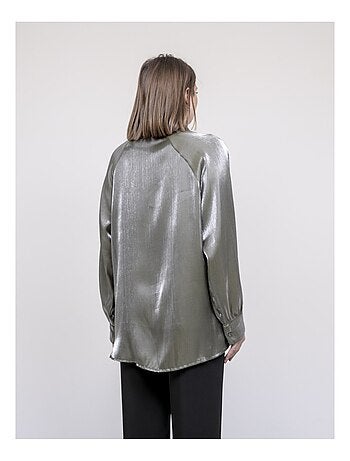 Camisa con lazada ORNELLA