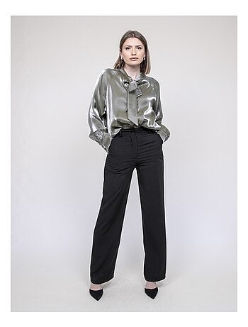 Camisa con lazada ORNELLA
