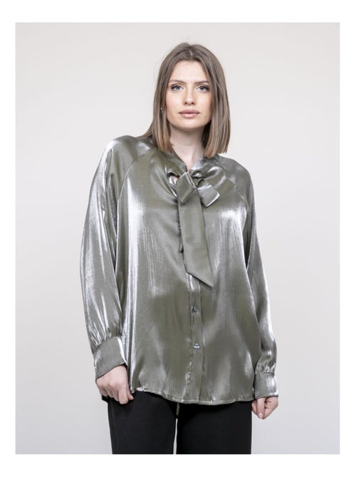 Camisa con lazada ORNELLA - Kiabi