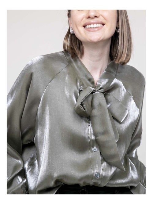 Camisa con lazada ORNELLA - Kiabi