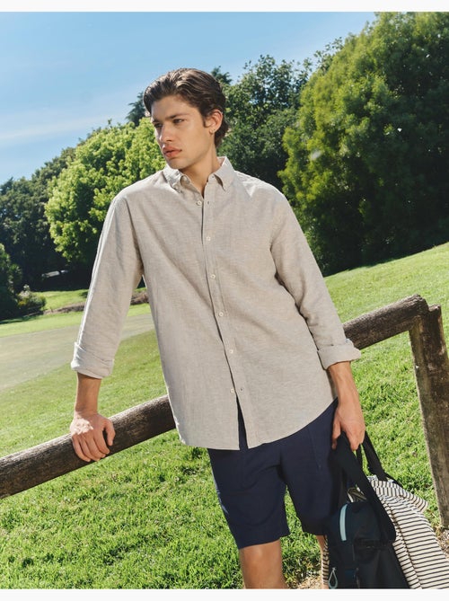 Camisa con lino, MO Fashion - Kiabi
