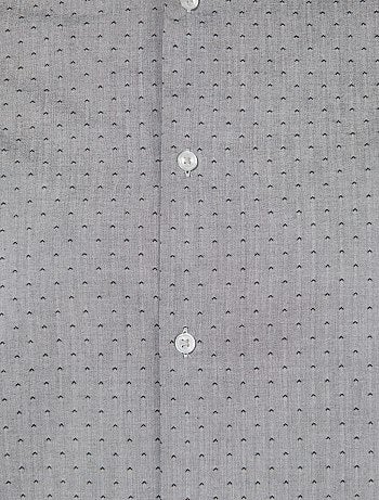 Hombre de más de 1’90m - Camisa con motivo de espigas +1,90 m - Kiabi