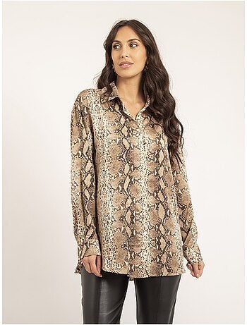 Camisa con motivos OTARINA