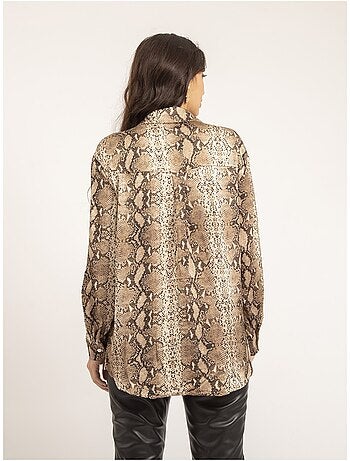 Camisa con motivos OTARINA