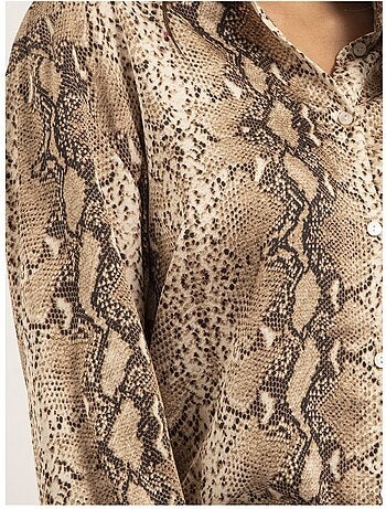 Camisa con motivos OTARINA