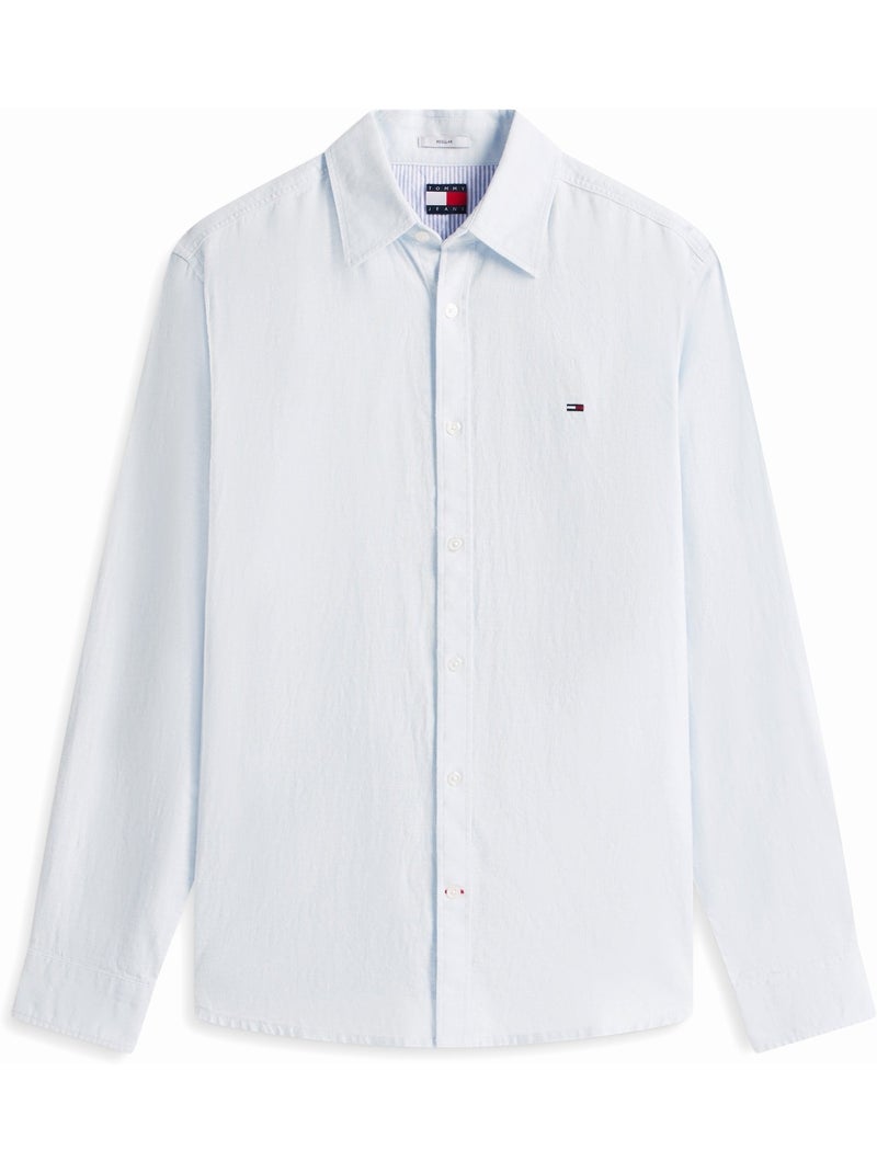 Camisa Cónico delgado - Tommy Hilfiger Azul claro - Kiabi