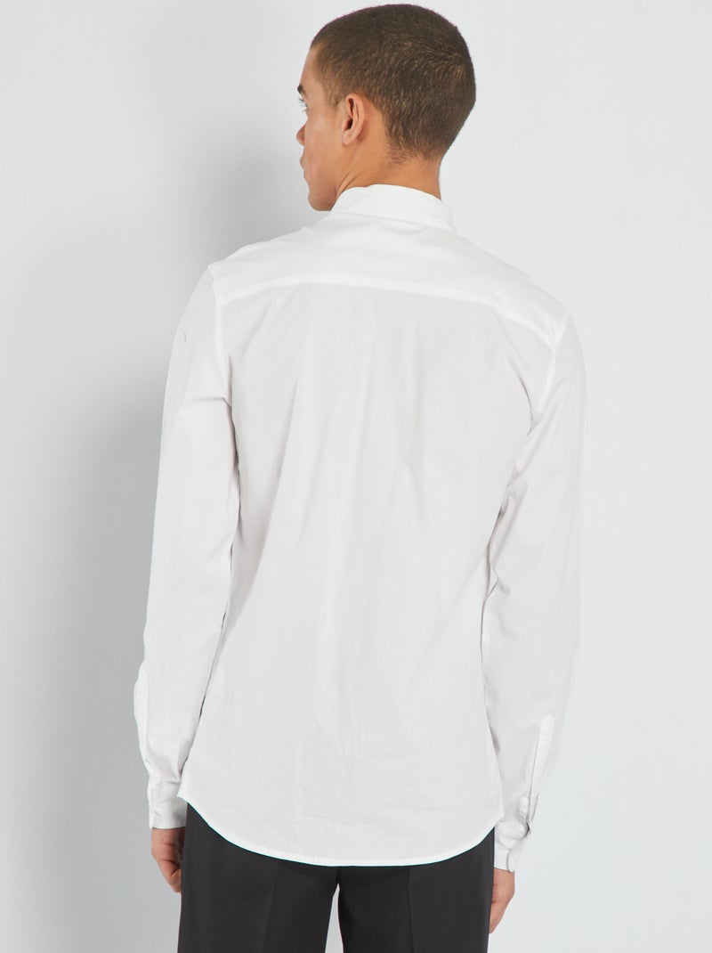 Camisa + corbata Blanco - Kiabi