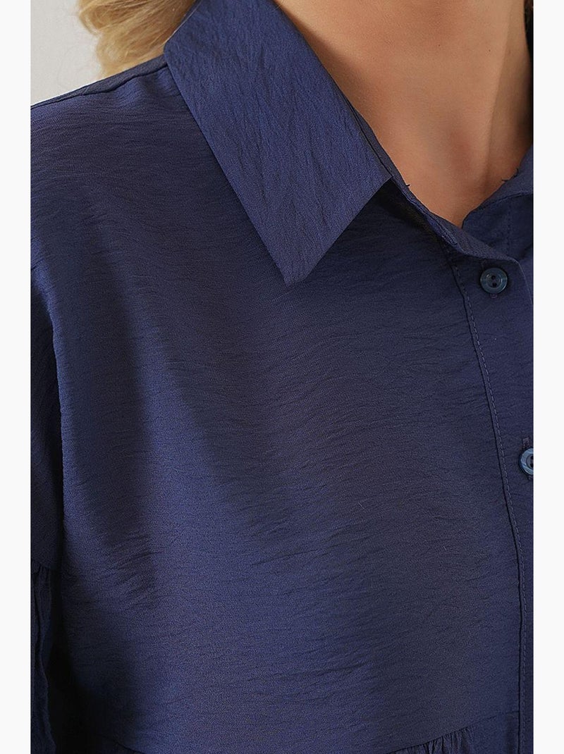 Camisa corta de manga corta bdart Azul laguna - Kiabi