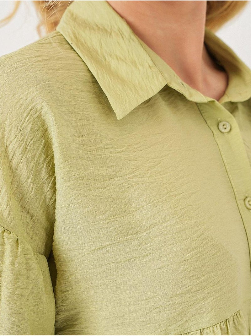 Camisa corta de manga corta bdart Verde - Kiabi