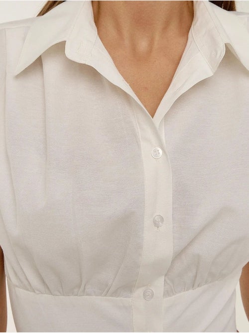 Camisa corta hiccup - Kiabi