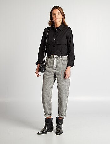 Camisa crop