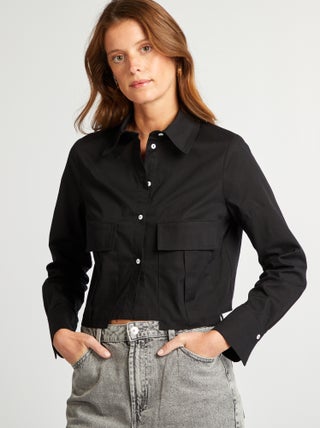 Camisa crop