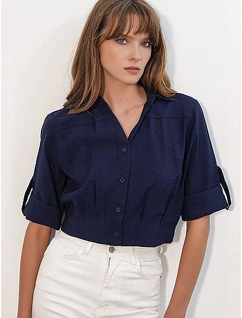 Camisa crop oversize bdart