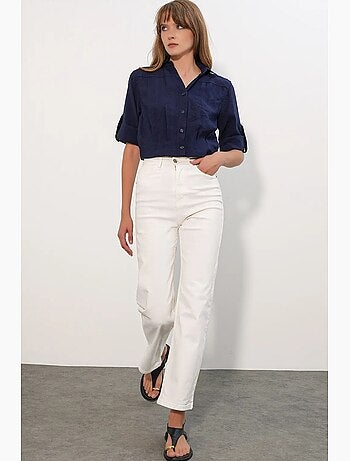 Camisa crop oversize bdart
