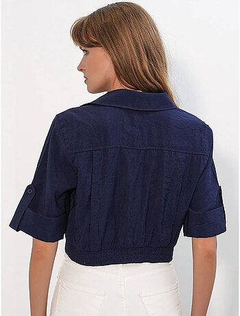 Camisa crop oversize bdart